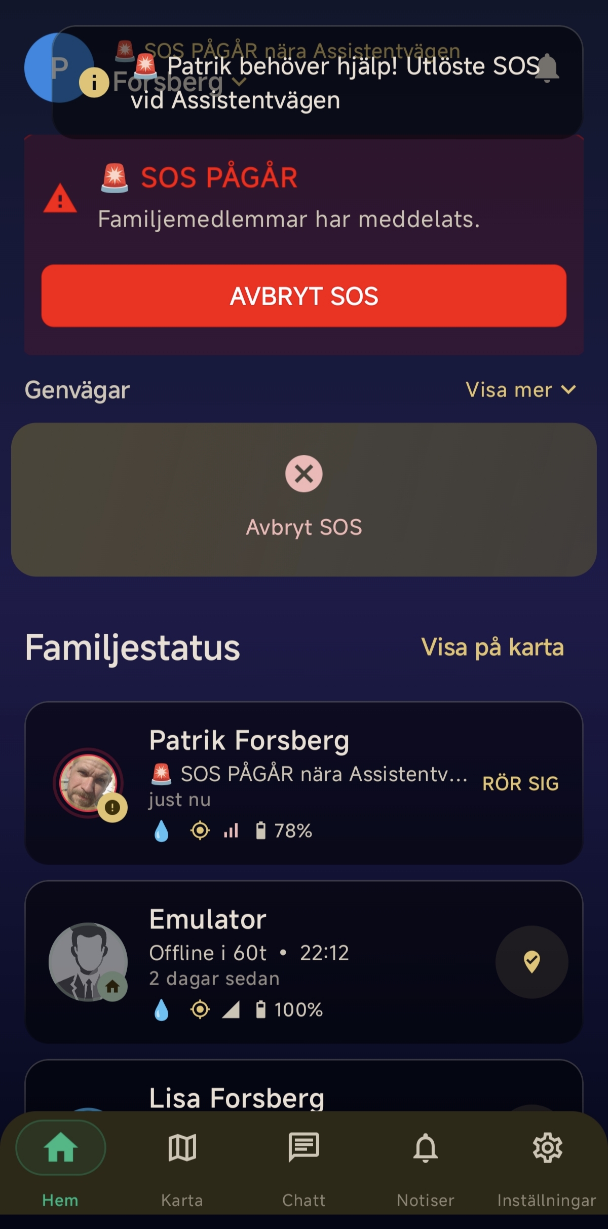 SOS & Larm